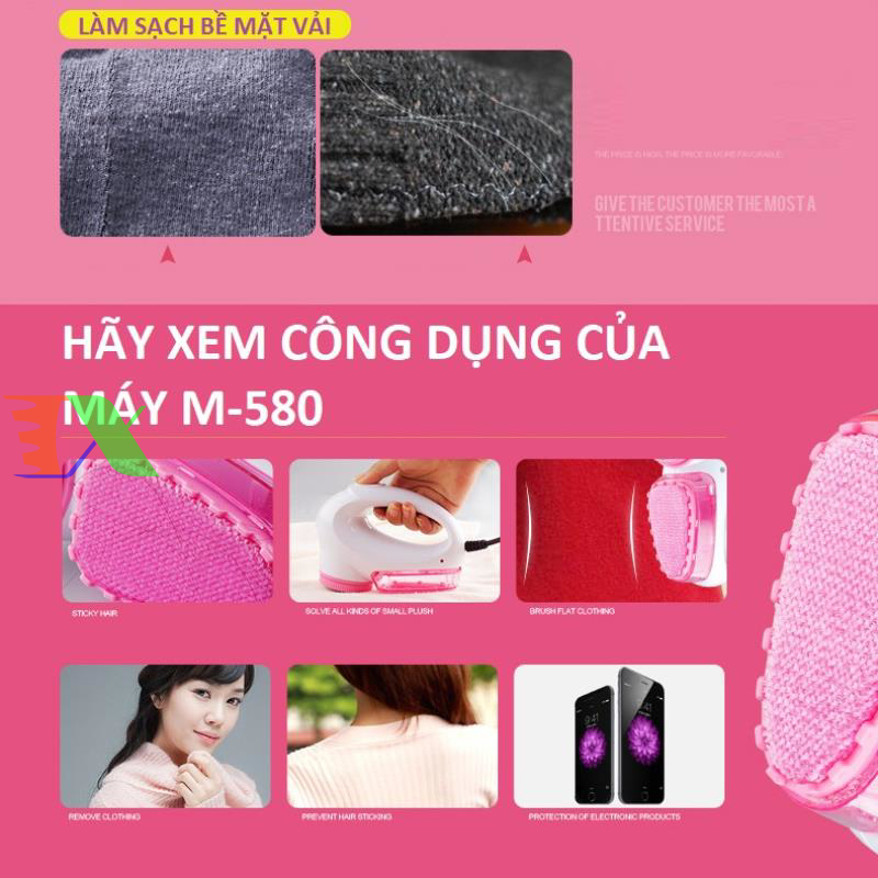 Máy cắt lông xù (Lông vải, quần áo xù) M-580
