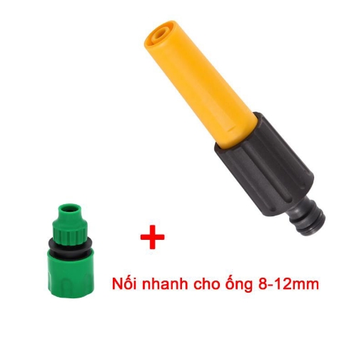 รูปภาพของ Vòi xịt nước tưới cây VOI-N16, Vòi nhựa thẳng kèm Phụ kiện nối nhanh