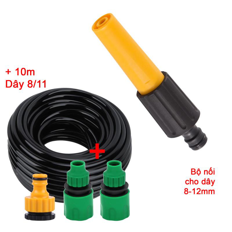 Bộ 4 món 8/12 (Vòi N-16) + 10m dây 8/12