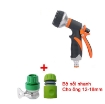 Ảnh của Vòi xịt nước tưới cây VOI-EC8, Vòi 8 chế độ kèm Phụ kiện nối nhanh