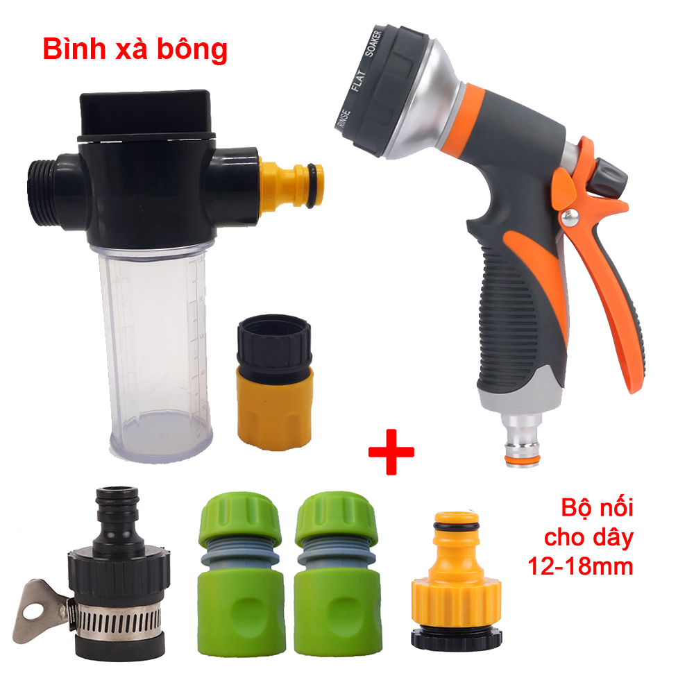 Bộ 6 món 12/18, Bình xà bông (Vòi EC8) [+62.000đ]