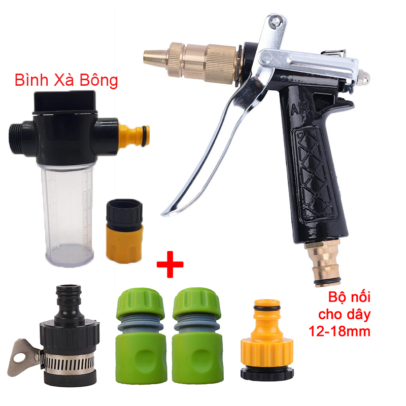 Bộ 6 món 12/18, Bình xà bông (Vòi 5T1) [+62,000đ]