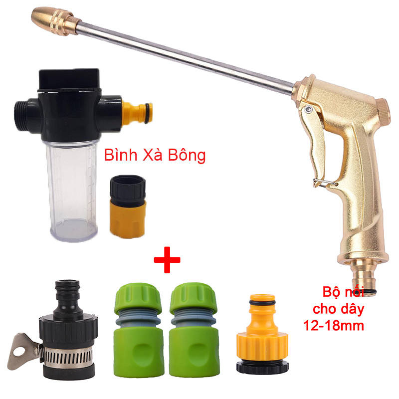 Bộ 6 món 12/18, Bình xà bông (Vòi VOI-17) [+62.000đ]