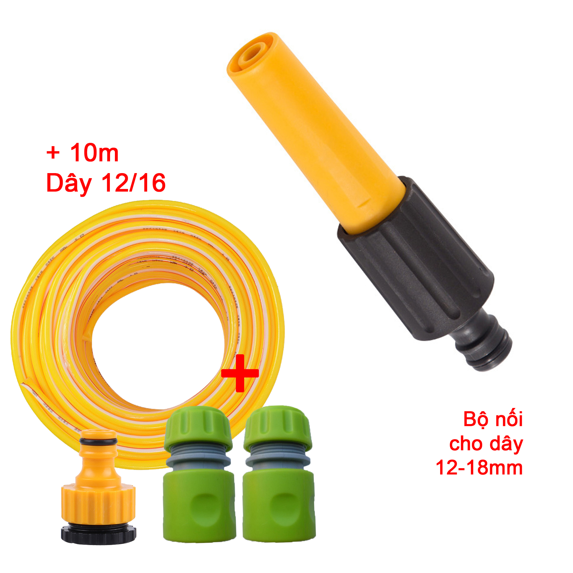 Bộ 4 món 12/18 (Vòi N-16) + 10m dây 12/18 [+48,000đ]