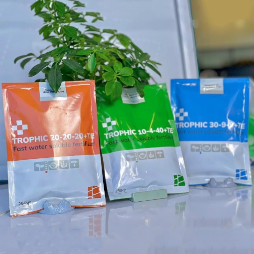Ảnh của Phân bón NPK TROPHIC, Phân bón tổng hợp của Bỉ Đạm Lân Kali, Phân bón hoa hồng