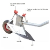 Ảnh của Cày tay Người kéo có bánh xe CN-150 cm, Dụng cụ làm tơi xốp đất, Vun đậu ngô, Xới cỏ