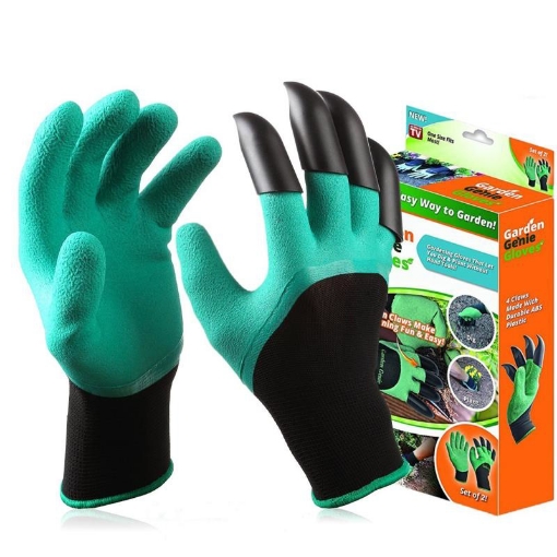 Ảnh của Găng tay làm vườn GTM-3A, Găng tay lao động có móng vuốt nhựa, Găng tay bảo hộ