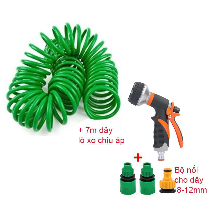 Bộ 4 món EC8T1 + 7m dây Lò xo [+65.000đ ]