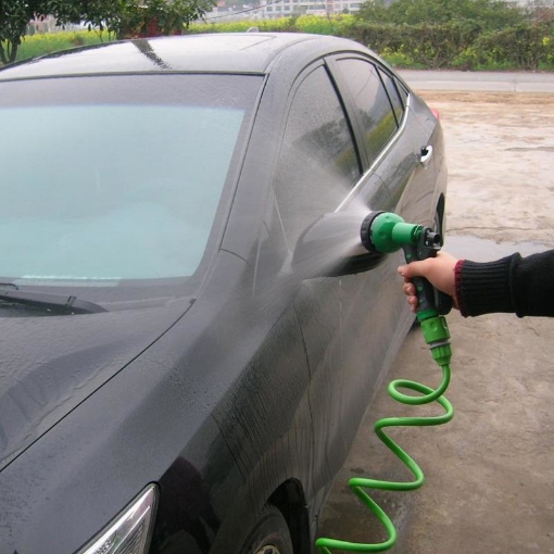 Gambar Bộ vòi xịt nước tưới cây đa năng, kèm 7m dây lò xo chịu áp