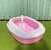 รูปภาพของ Khay vệ sinh Chó Mèo ECM-PET có ván giậm (Size M), Chậu cát vệ sinh Thú cưng Vật nuôi