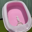 รูปภาพของ Khay vệ sinh Chó Mèo ECM-PET có ván giậm (Size M), Chậu cát vệ sinh Thú cưng Vật nuôi