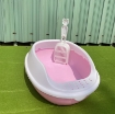 Ảnh của Khay vệ sinh Chó Mèo ECS-PET có ván giậm (Size S), Chậu cát vệ sinh Thú cưng Vật nuôi