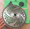 Ảnh của Lưỡi dao máy cắt cỏ tròn 255*25.4*40T, Lưỡi phát cỏ tròn cho máy cắt cỏ chạy xăng