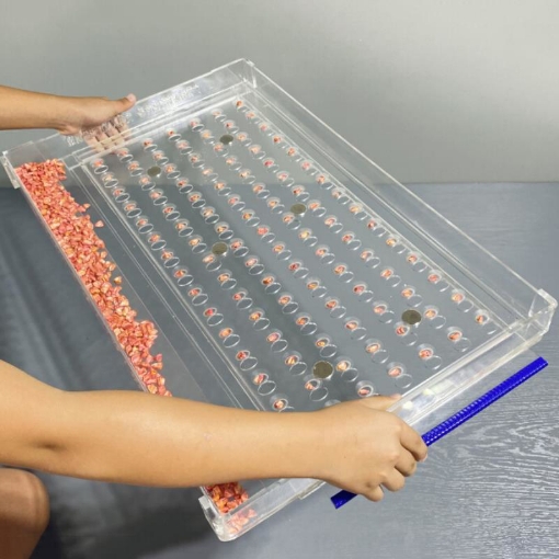 รูปภาพของ Dụng cụ gieo hạt giống tự động MGH-MN35, Máy gieo hạt vào Khay nhựa ươm hạt