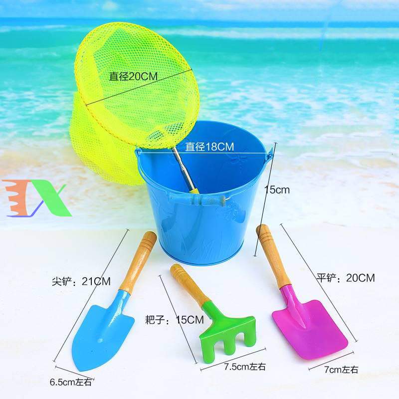 Bộ dụng cụ làm vườn 3 món (cán gỗ)