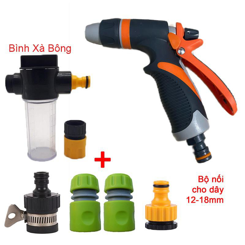 Bộ 6 món 12/18, Bình xà bông (Vòi VOI-EC5) [+62.000đ]