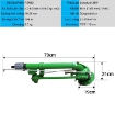 Ảnh của Béc tưới cánh đập xoay 360° FSN-63, Súng phun nước tưới cây 2" ren 63, Sprinkler Big Gun