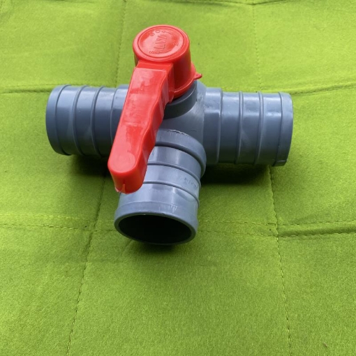 Gambar Van khóa chia 3 TM-63T Φ63 mm, Fitting cho ống PE mềm N100x63