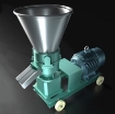 Picture of Máy ép cám viên cho Gia súc, Gia cầm, Cá KL-125, Máy xay nghiền thức ăn đùn viên cám