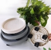 รูปภาพของ Giá để chậu hoa bằng nhựa DHB-36 cm, Kệ để chậu cây cảnh 4 bánh, Đế chậu cây có bánh xe lăn