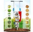รูปภาพของ Máy gieo hạt tự động 16 răng Inox 16R-UP, Dụng cụ tra hạt 10 cm, Có thể thay đổi số miệng