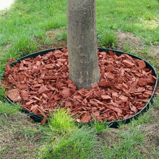 Ảnh của Tấm chắn cỏ LS10.10, Đai nhựa cách ly vật liệu sân vườn, Vách nhựa viền vườn chữ L cao 10cm