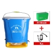 Gambar Máy rải phân chạy điện TMP-05 12V 8Ah, Dụng cụ quải Hạt Bón phân, Máy gieo hạt giống