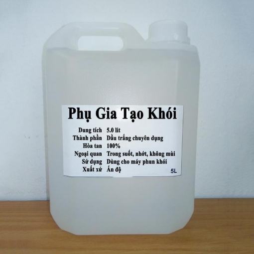 รูปภาพของ Phụ gia tạo khói, Dung môi cho máy tạo khói, Dầu trắng công nghiệp White oil