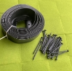 Ảnh của Tấm chắn cỏ LS10.10, Đai nhựa cách ly vật liệu sân vườn, Vách nhựa viền vườn chữ L cao 10cm
