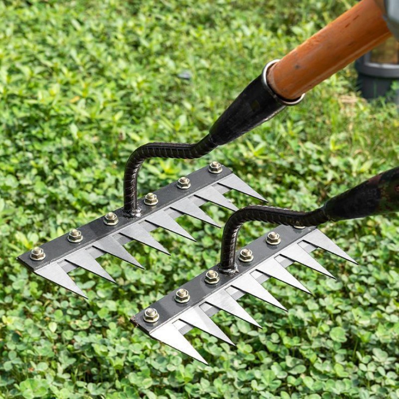 Cào đất CAO-07 7 Răng, Dụng cụ cào cỏ, Làm tơi xốp đất, cào rác.Công ...