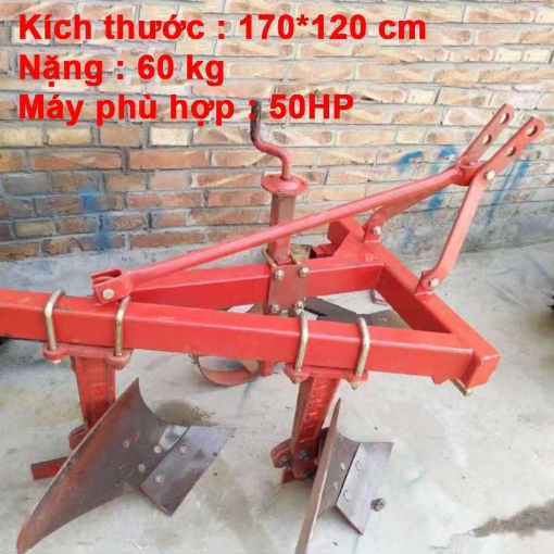 图片 Cày Cố Định Đôi PK3-CC2, Dàn cày đôi treo 3 điểm