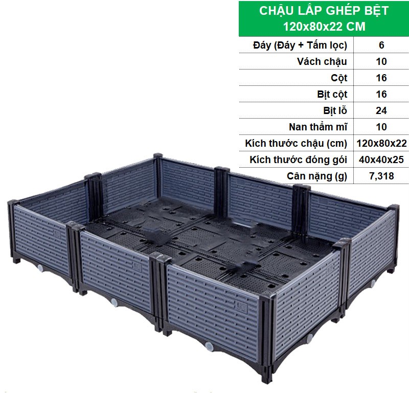 BỆT 120x80x22 CM [+584.000đ]