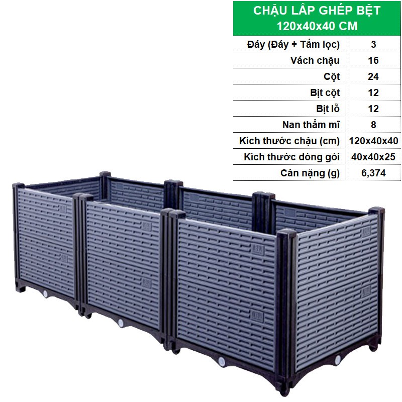 BỆT 120x40x40 CM [+502.000đ]