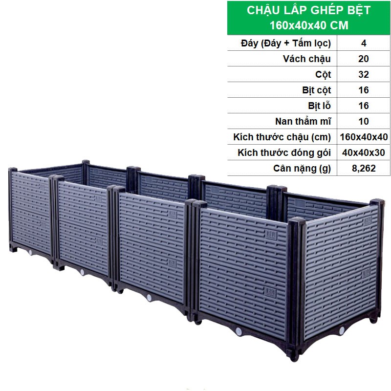 BỆT 160x40x40 CM [+672.000đ]