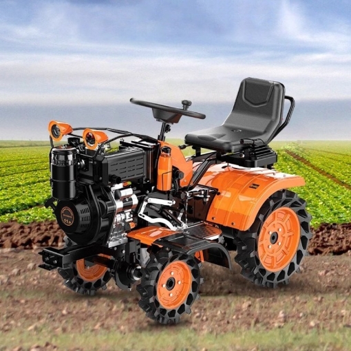 Ảnh của Máy cày Diesel RYX-195, Máy cày xới bánh lốp, Làm mát gió