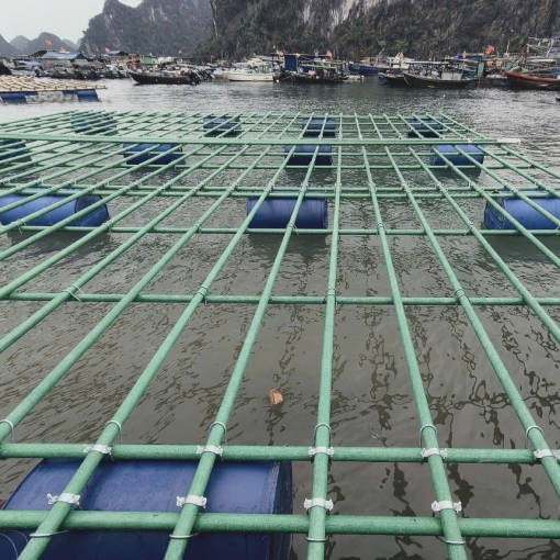 Picture of Thanh sợi thủy tinh FRP-X, Vật liệu xây dựng nhà bè, Ống sợi thủy tinh trong xây dựng