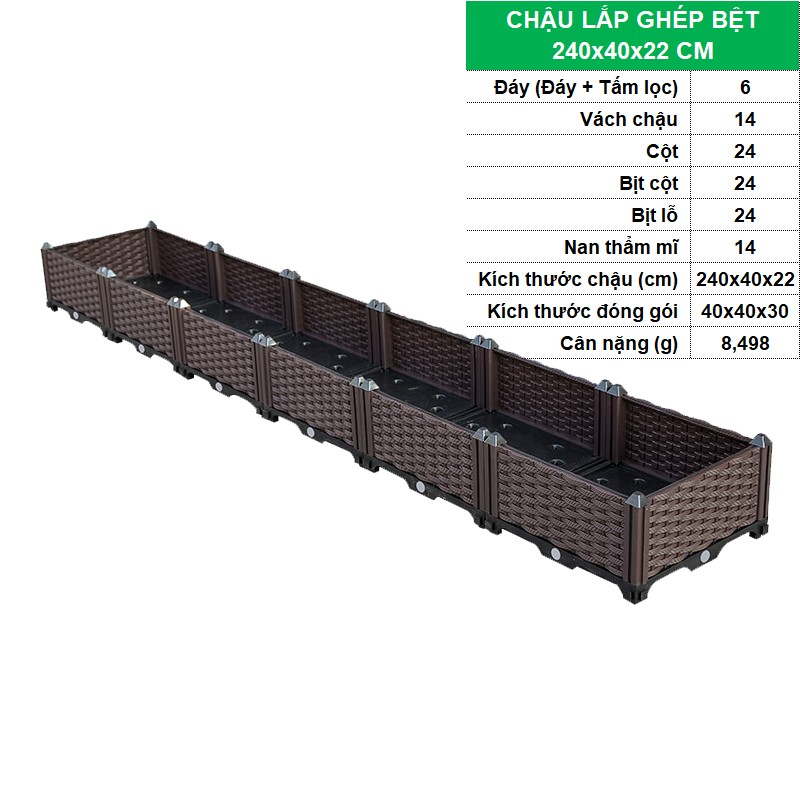 BỆT 240x40x22 CM [+758.000đ]