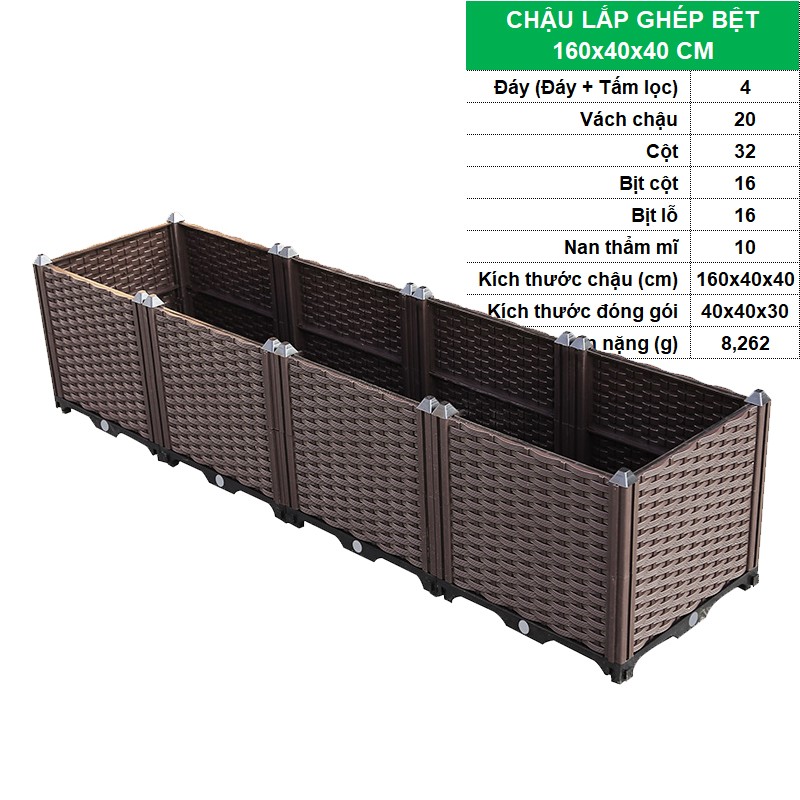 BỆT 160x40x40 CM [+738.000đ]