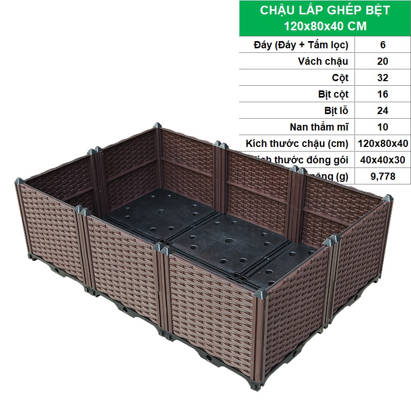 BỆT 120x80x40 CM [+873.000đ]