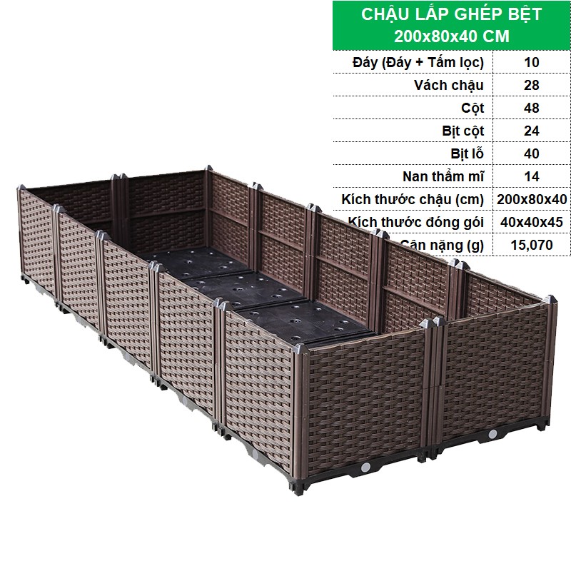 BỆT 200x80x40 CM [+1.348.000đ]