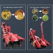 Gambar Máy thu hoạch Ngô 4YW-3R 3 hàng, Bóc bẹ, Băm thân cây, Máy bẻ bắp
