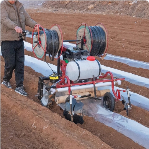 Ảnh của Máy trải màng MTM-170A, Máy trải dây tưới kèm trải bạt phủ chống cỏ