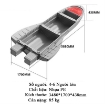 Ảnh của Thuyền nhựa lắp ghép TLG-3M, Thuyền vận tải nuôi tôm cá, Thuyền câu, Thuyền du lịch