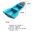 Ảnh của Thuyền nhựa lắp ghép TLG-3M, Thuyền vận tải nuôi tôm cá, Thuyền câu, Thuyền du lịch