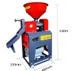 รูปภาพของ Máy xay xát gạo 6NF-4D, Máy xát thóc gia đình, Máy xát lúa cỡ nhỏ