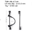 图片 Kẹp nhựa cố định cây trồng KDL-K065, Kẹp treo Cà chua Dưa leo, Kẹp treo trái cây