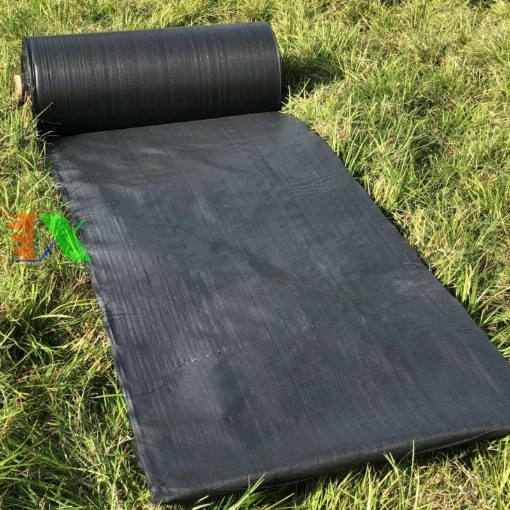 Ảnh của Bạt phủ nông nghiệp 70 Gram rộng 2m dài 100m, Màng trải diệt cỏ, Bạt giữ ẩm cho đất chống cỏ dại