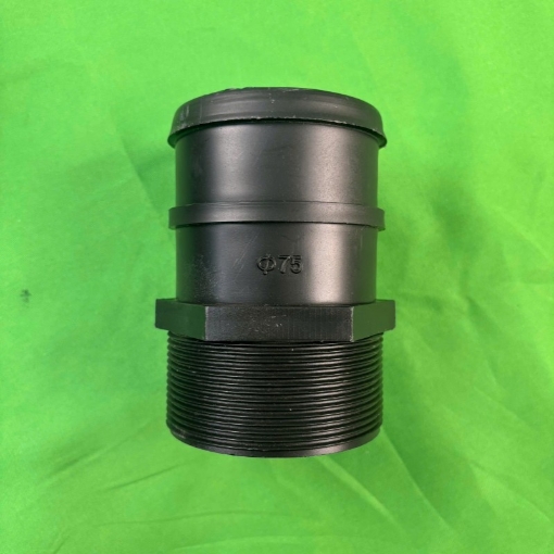 图片 Khởi thủy NRM.75, Dùng cho Dây PE mềm N120, Nối 1 Đầu ren cho ống Φ75