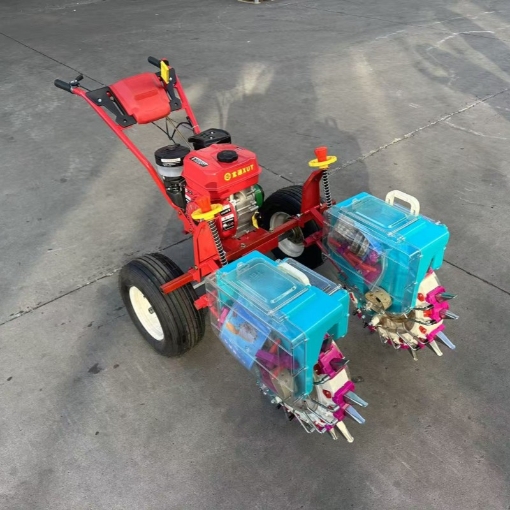 Ảnh của Máy gieo hạt tự động 2H-SD170, 12 Răng chạy xăng 4HP, Máy bón phân thẳng hàng