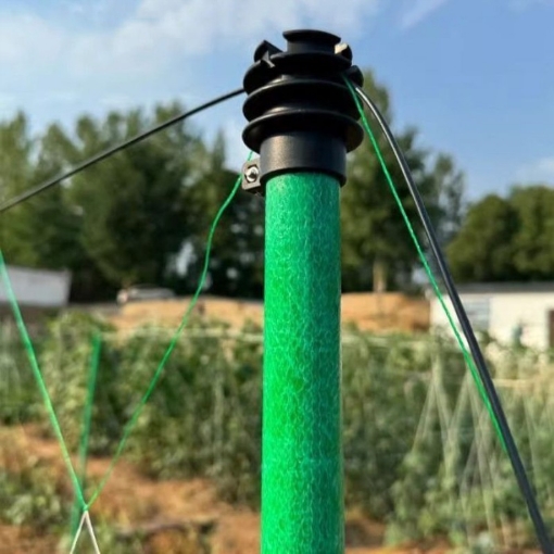 Ảnh của Mũ cột sợi thủy tinh MBO-38, Nút nhựa bịt đầu ống D38mm, Đầu bịt ống căng dây